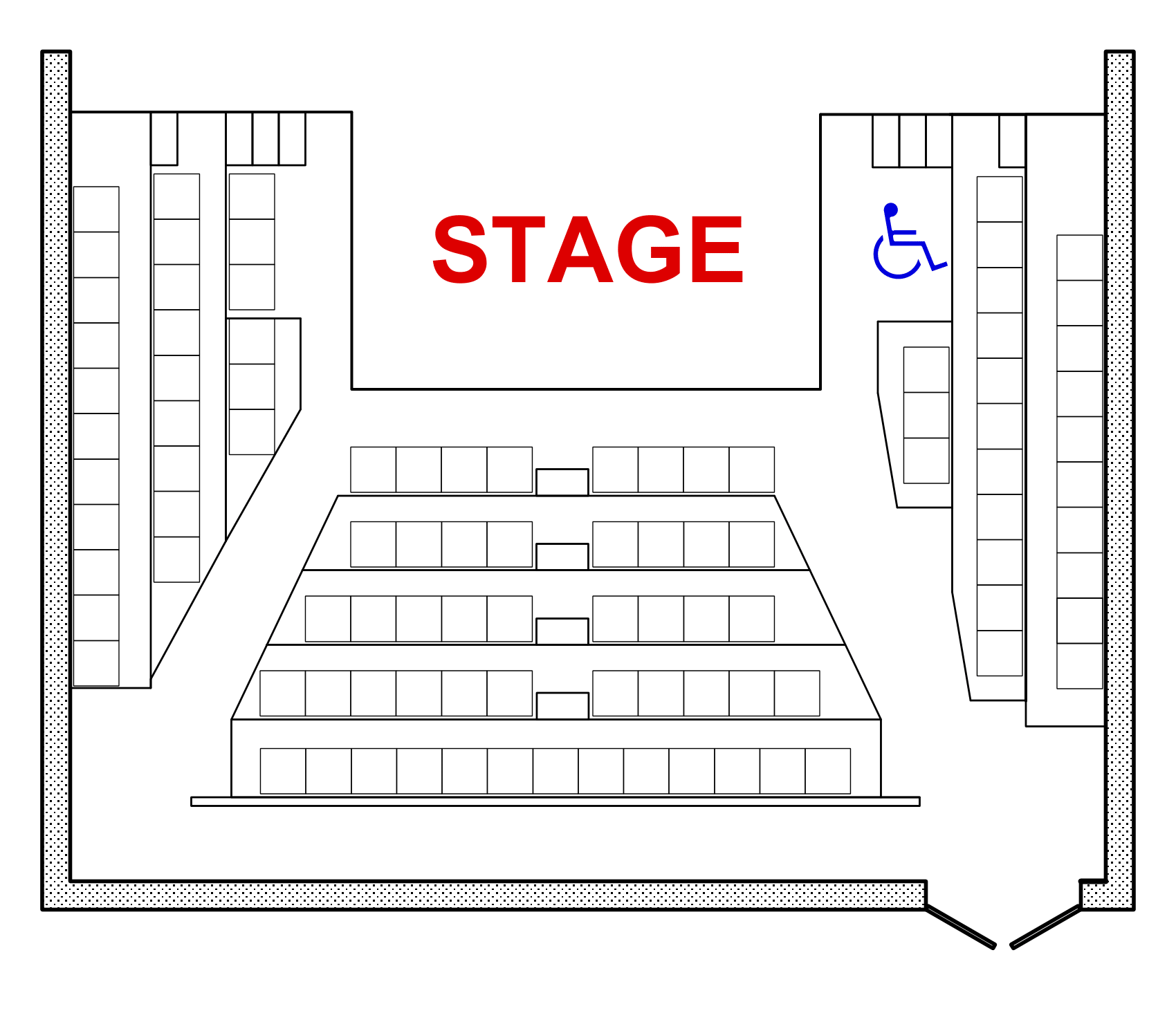 O'Connell Theatre Seating Chart