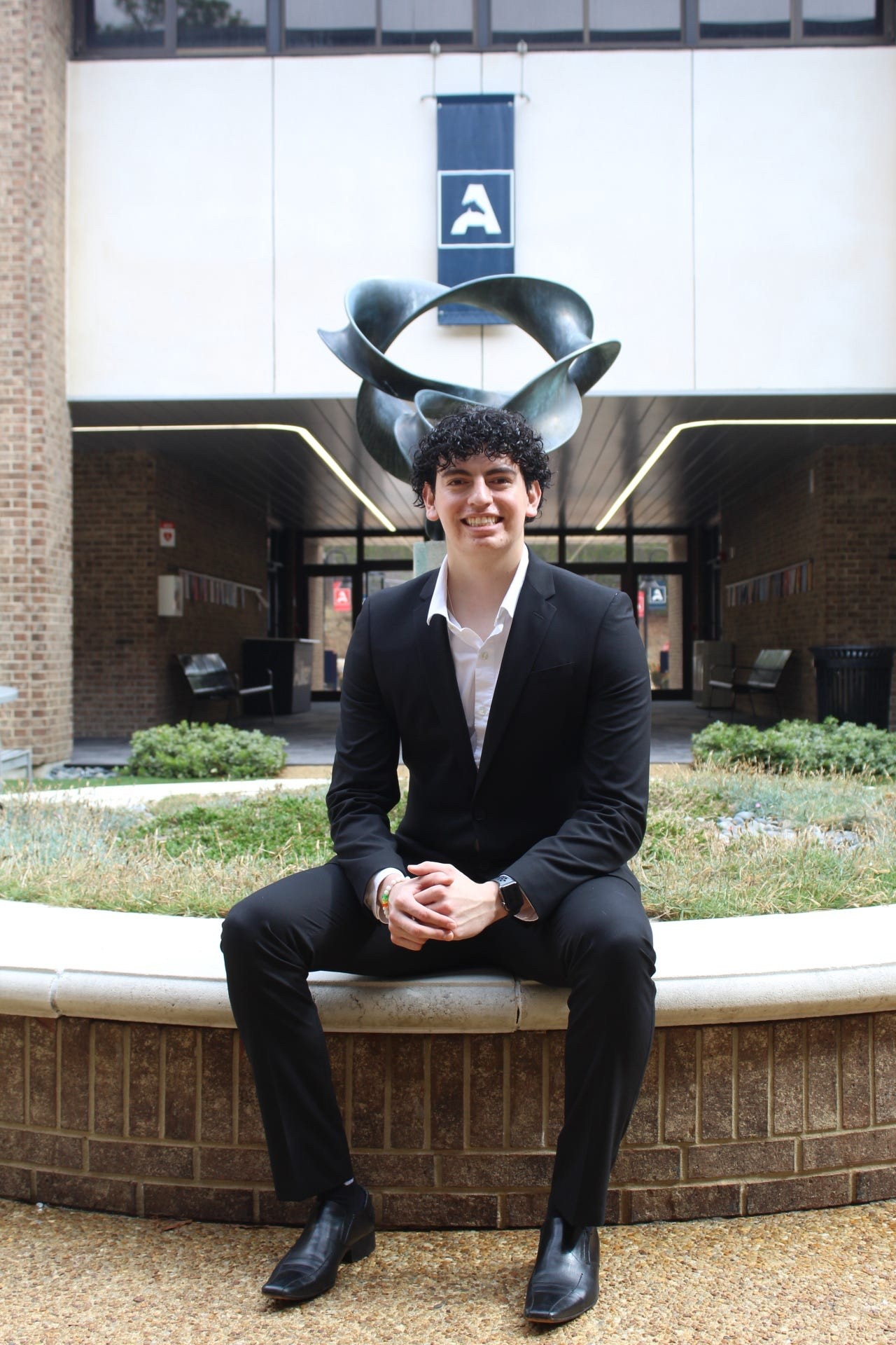 The Sunrise Rotary Club selected Emiliano Corral of Ciudad Juarez, Mexico, as the November Student of the Month.