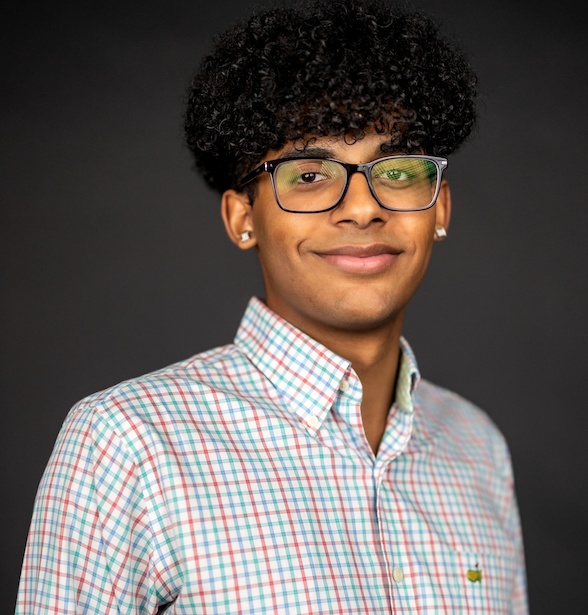 Dumas, a senior business major, applied his skills during an SRNS internship, gaining hands-on experience in business operations and supply chain processes.