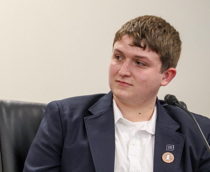 The Rotary Club of Aiken named Preston Gillespie its Student of the Month for April.