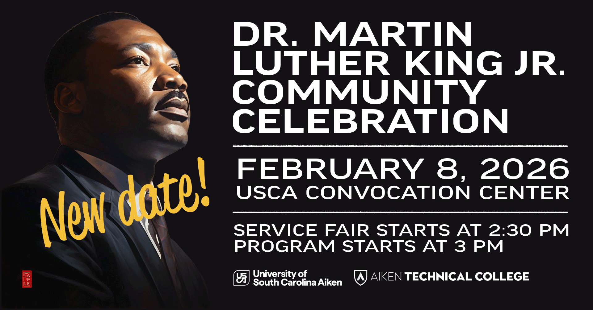 The 2026 MLK Community Celebration has been postponed to February 8