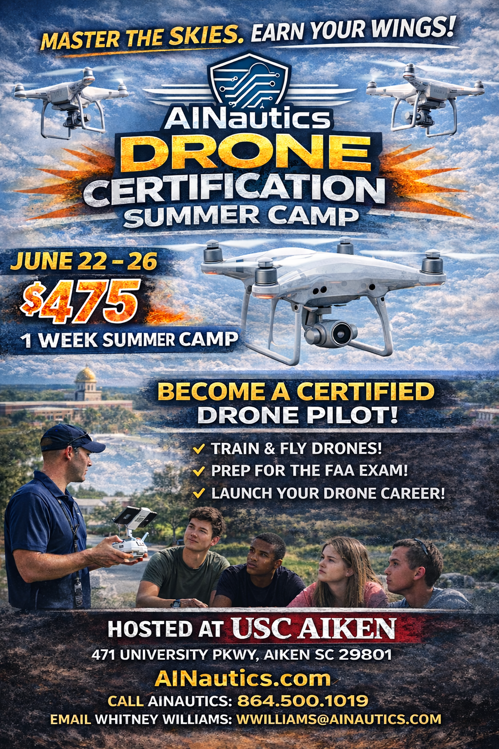 AINautics Dron Certification Summer Campp