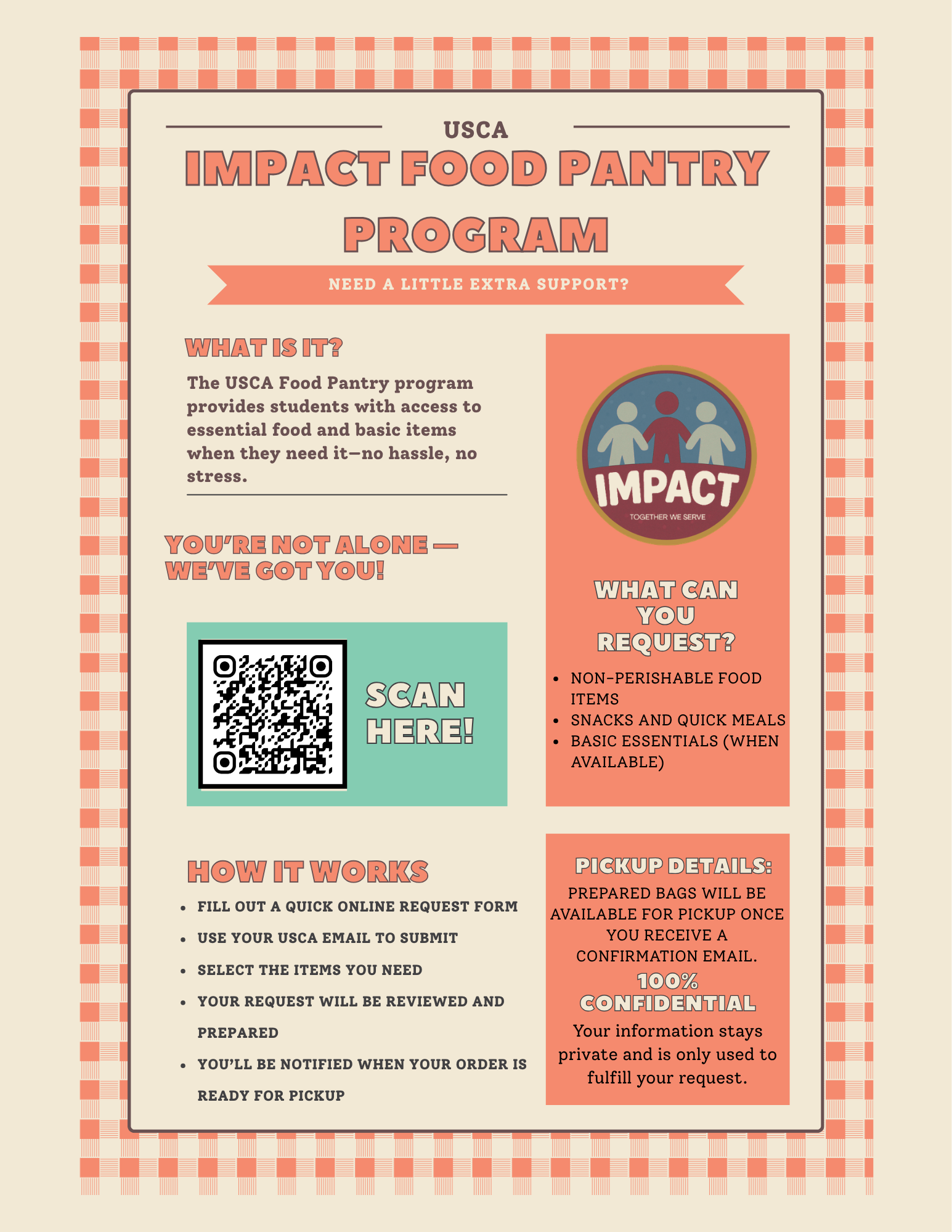 Image of Food Pantry flyer